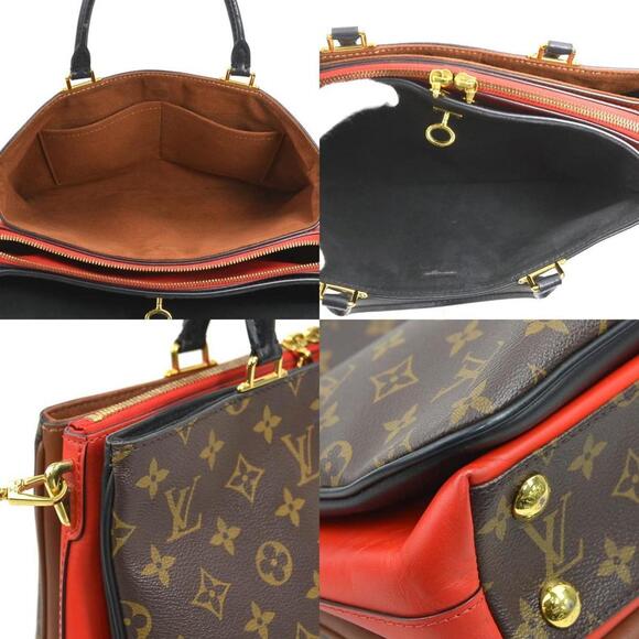LOUIS VUITTON Black Monogram Shoulder Bag - Picture 3 of 5
